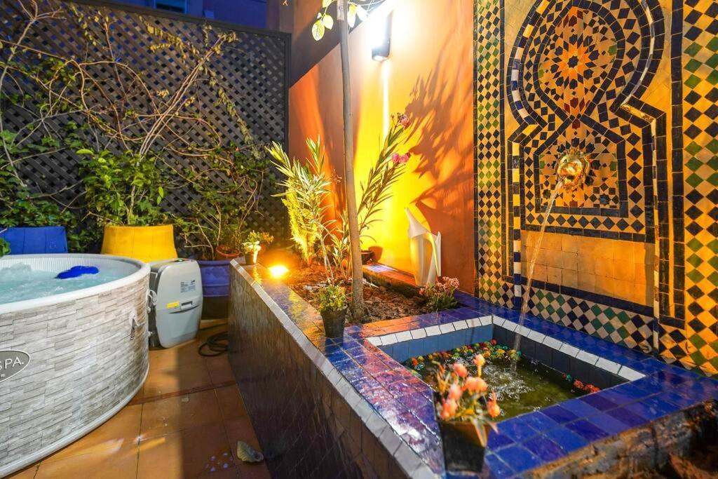 马拉喀什Darsublime Au Coeur De Marrakech Jacuzzi Prive公寓 外观 照片